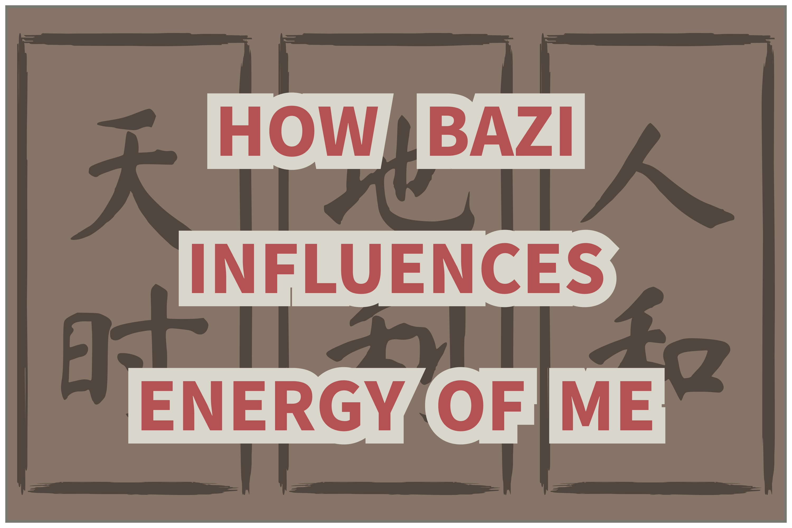 How does BAZI influences energy of me? – Unveiling the Elemental Scorecard Behind Every Mystilink Bracelet
