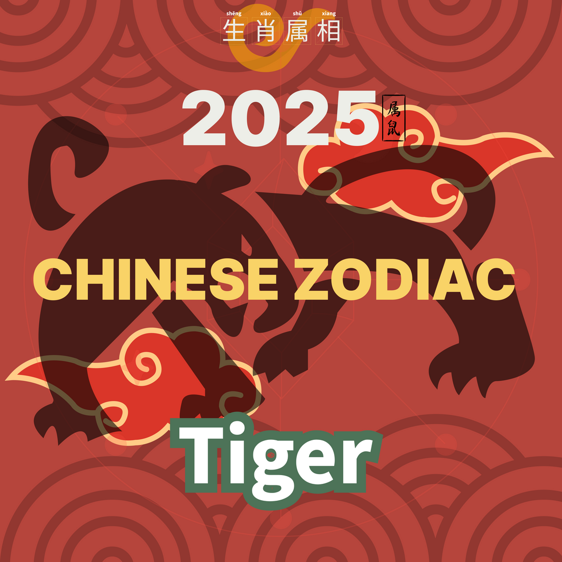 Chinese Zodiac Tiger - Fearless magnetism