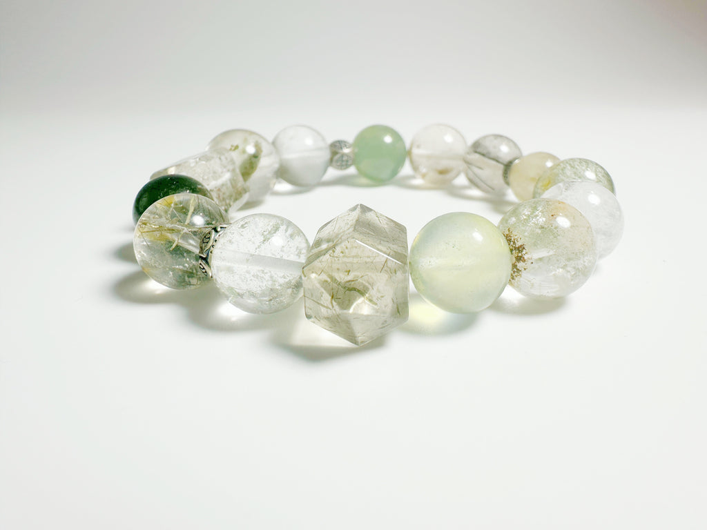 The Xiǎo(晓) – Handcrafted, Crystal Bracelet