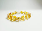 Steady Fortune Productivity – Handcrafted Golden Rutilated Quartz Bracelet
