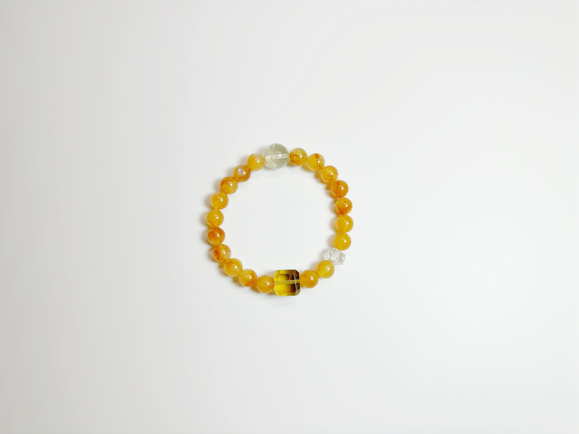 The Jīn(金) – Handcrafted, Crystal Bracelet