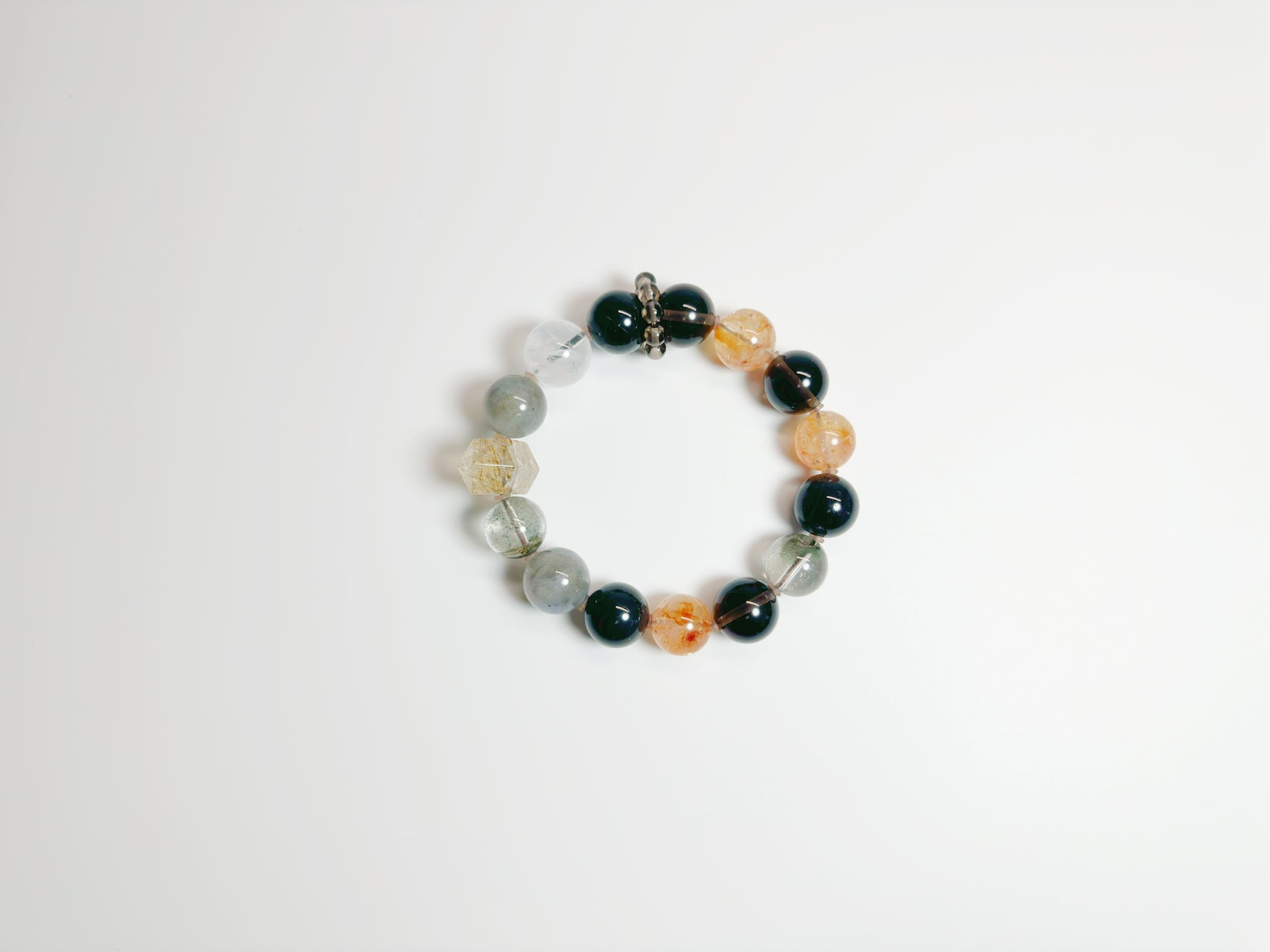 The Rǎn(冉) – Handcrafted, Crystal Bracelet