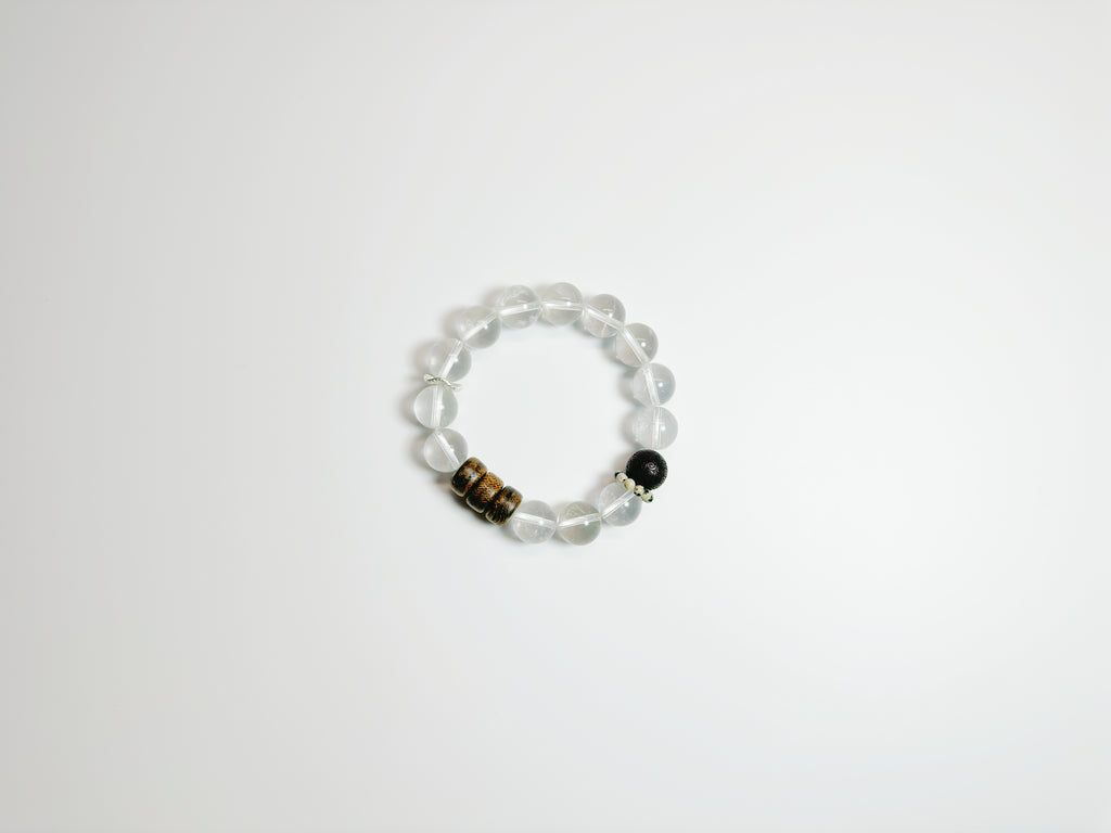 The Rú(儒) – Handcrafted, Crystal & Agarwood Bracelet