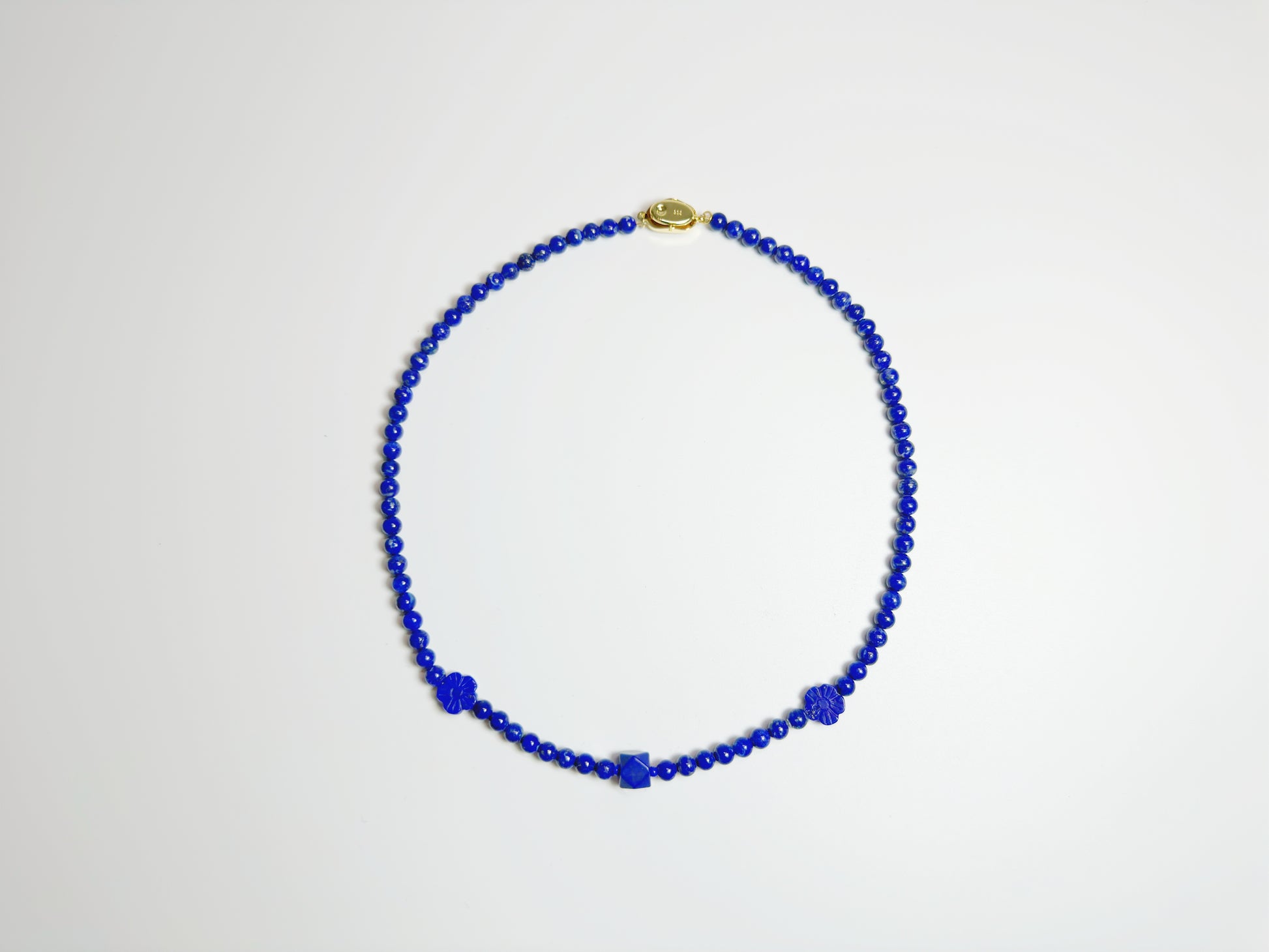 The Diàn(靛) – Handcrafted, Kyanite Necklace