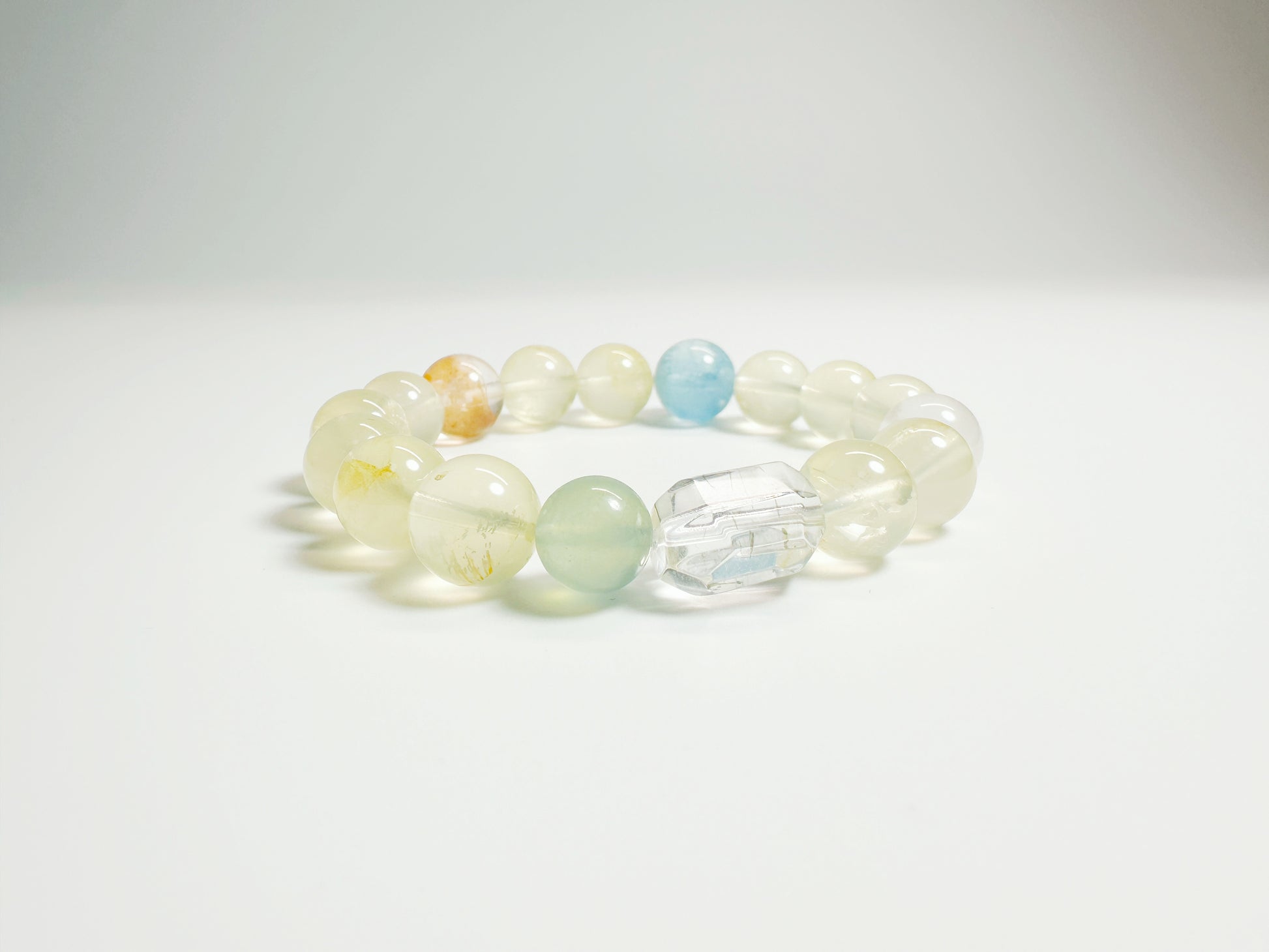 The Yù(玉) – Handcrafted, Crystal Bracelet