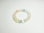 Feng Shui lemon quartz chakra bracelet for vitality & energy alignment - metaphysical harmony jewelry