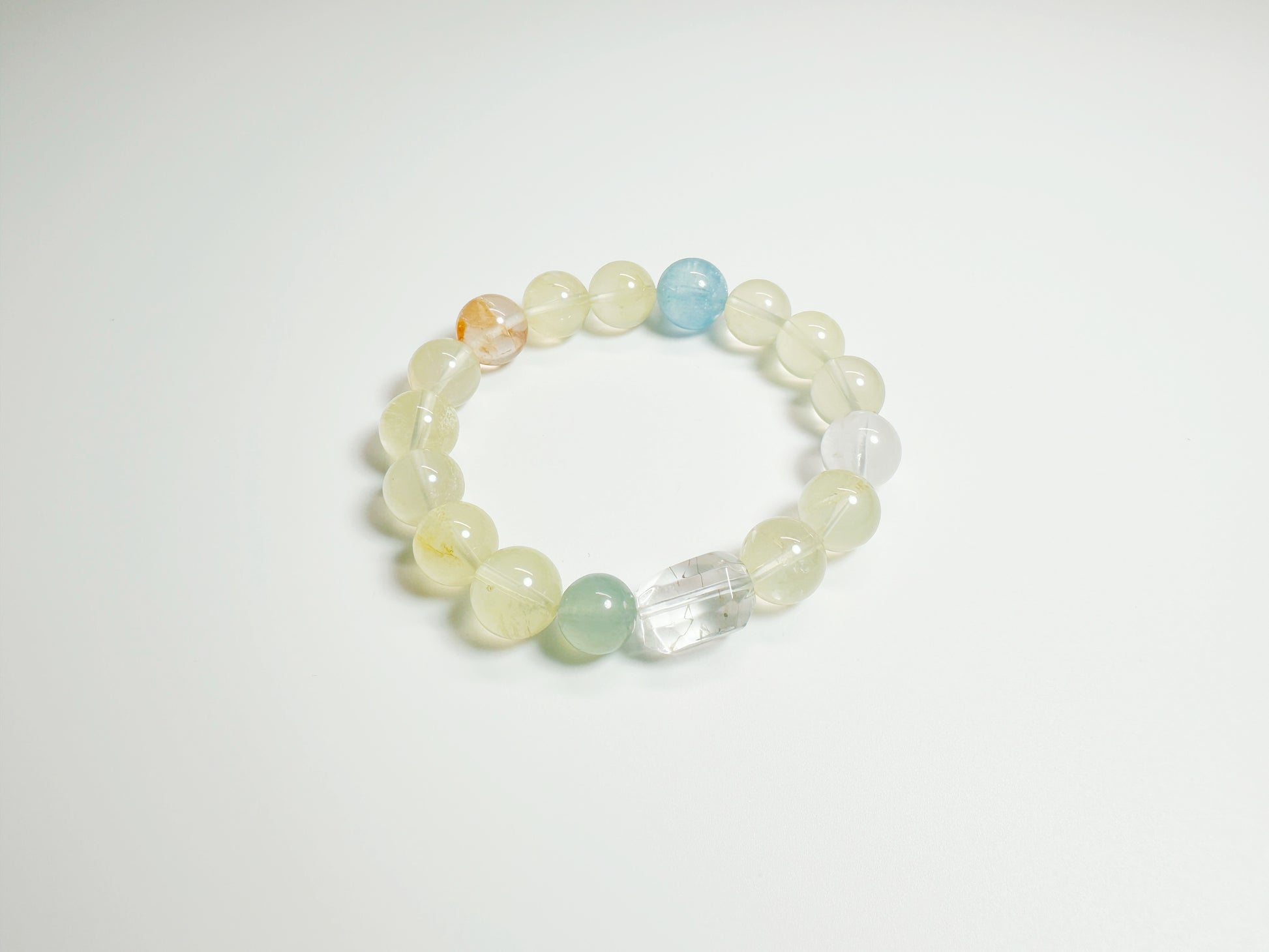 The Yù(玉) – Handcrafted, Crystal Bracelet