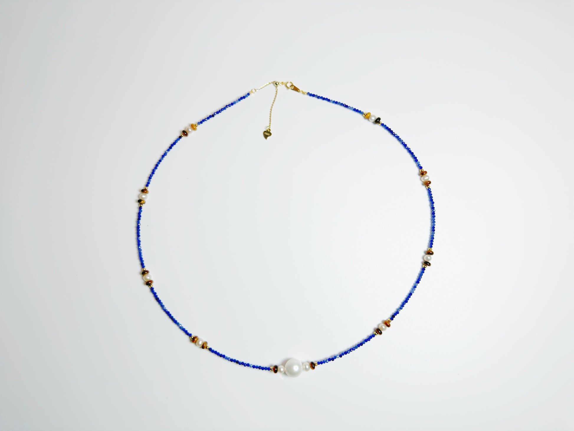The Ruì(瑞) – Handcrafted, Pearl & Stone Necklace