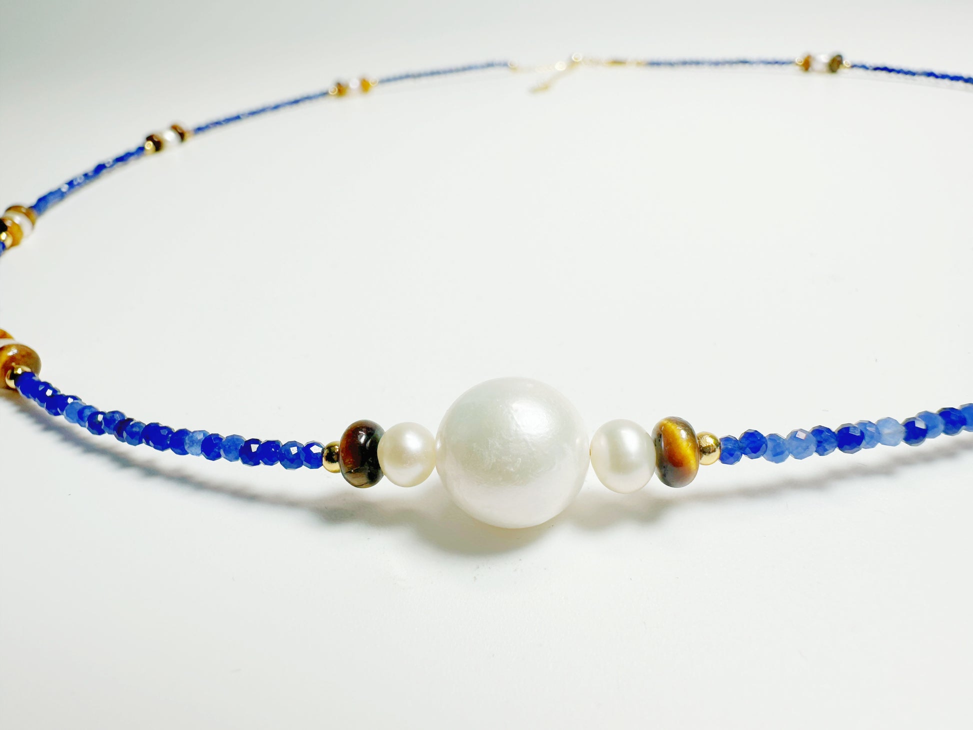 The Ruì(瑞) – Handcrafted, Pearl & Stone Necklace