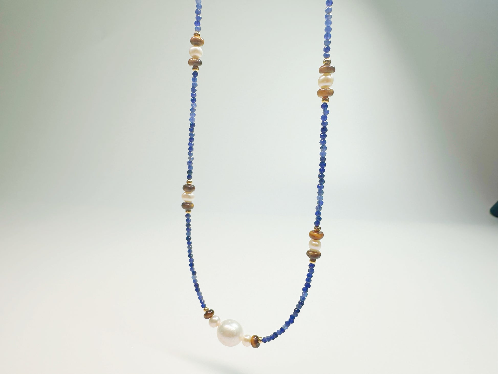 The Ruì(瑞) – Handcrafted, Pearl & Stone Necklace