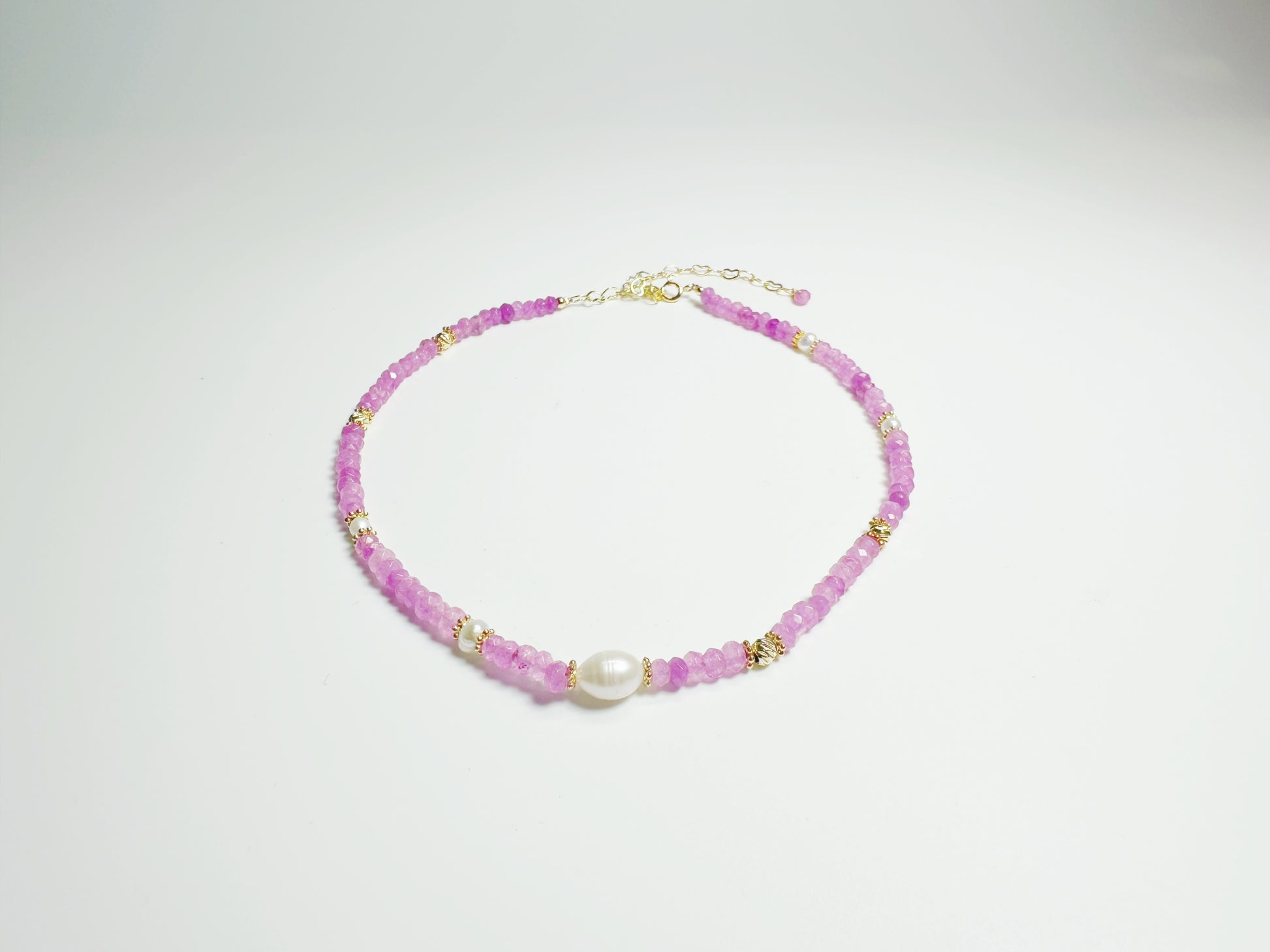 The Líng(玲) – Handcrafted, Aquamarine, Quartz & Kyanite Necklace