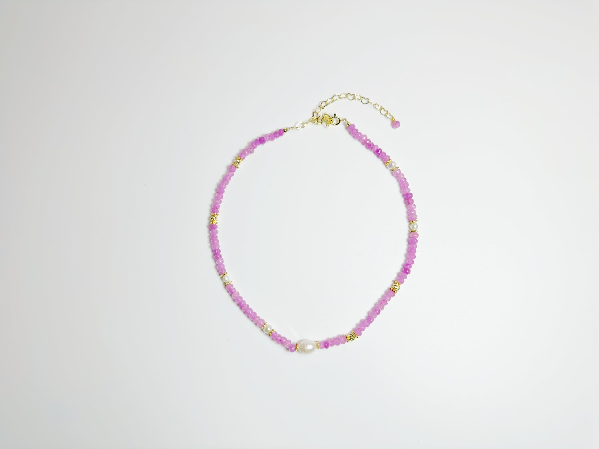 The Líng(玲) – Handcrafted, Aquamarine, Quartz & Kyanite Necklace