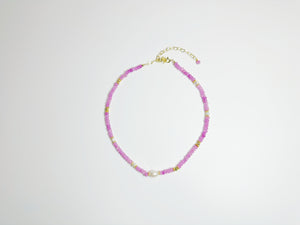 The Líng(玲) – Handcrafted, Aquamarine, Quartz & Kyanite Necklace