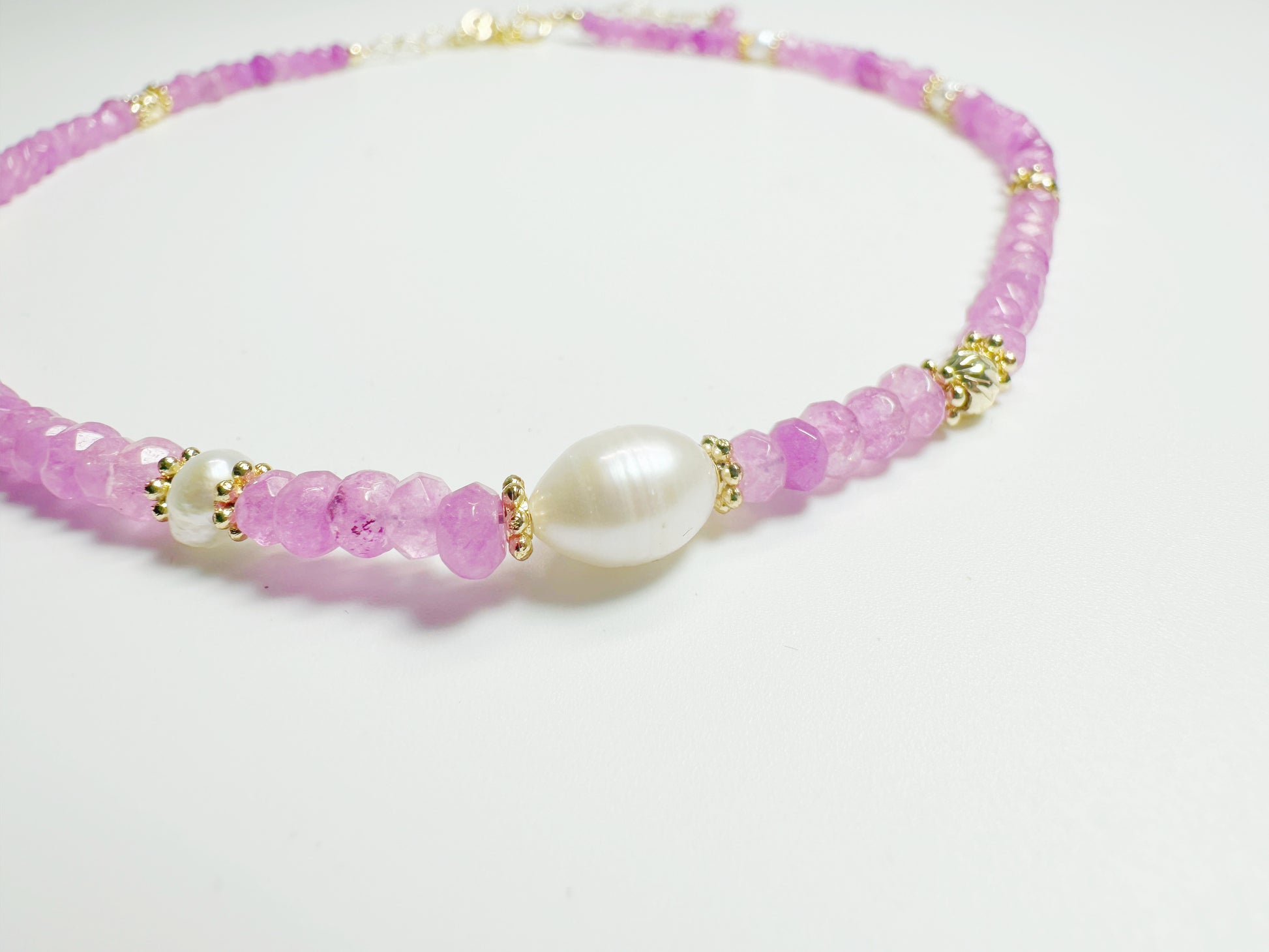 The Líng(玲) – Handcrafted, Aquamarine, Quartz & Kyanite Necklace