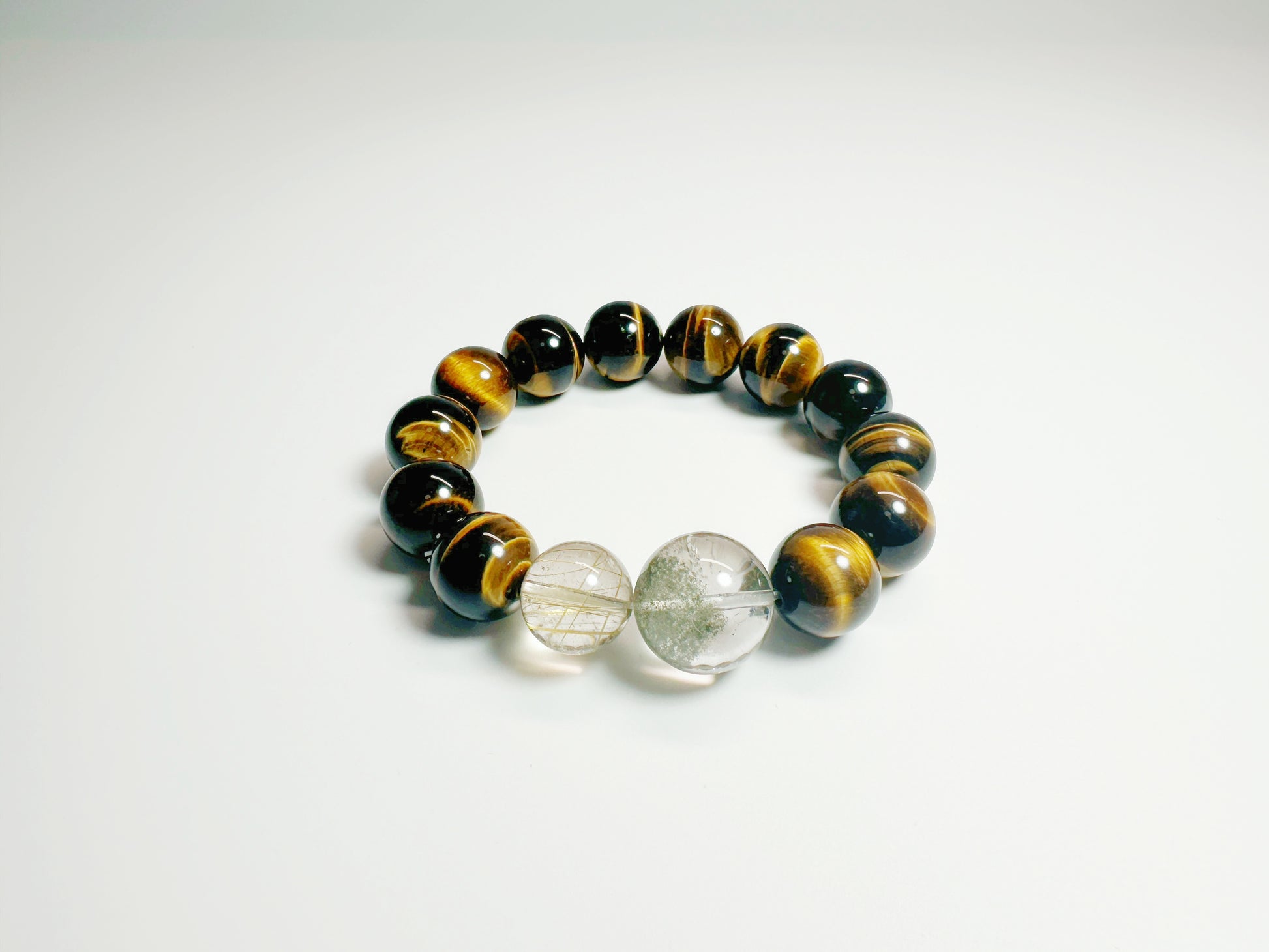 The Yuè(月) – Handcrafted, Crystal Bracelet