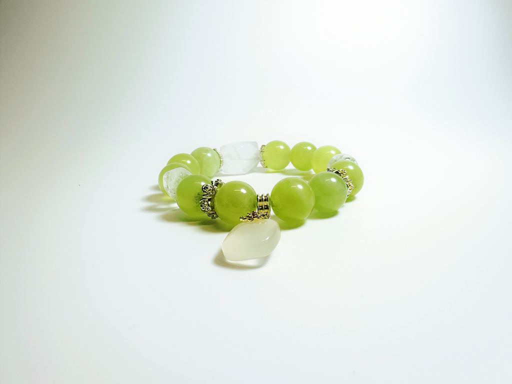 FuZhu – The Auspicious Spirit, Handcrafted Crystal Bracelet