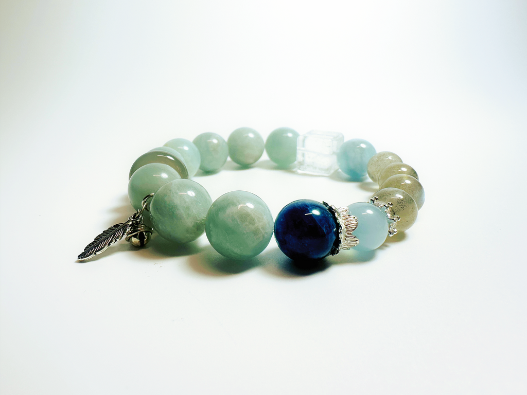 KunPeng - Sky-Ocean Colossus, Handcrafted Crystal Bracelet