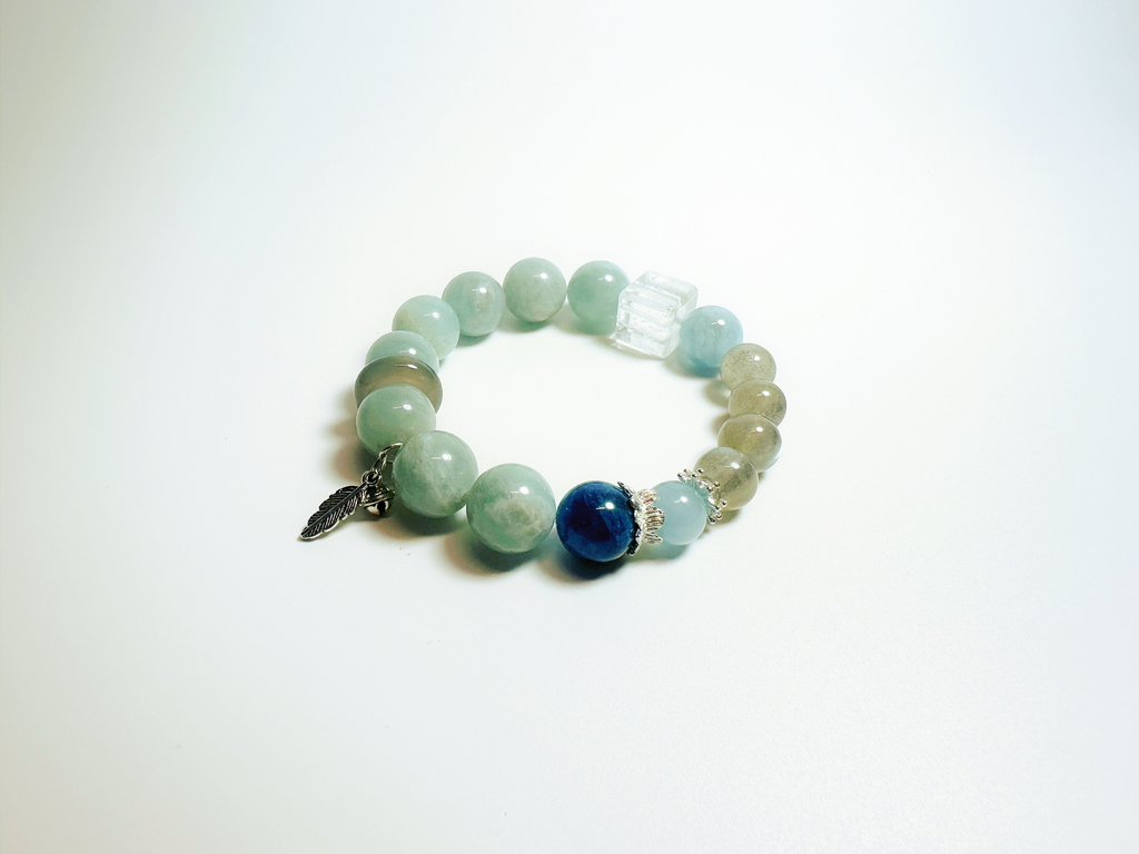 KunPeng - Sky-Ocean Colossus, Handcrafted Crystal Bracelet