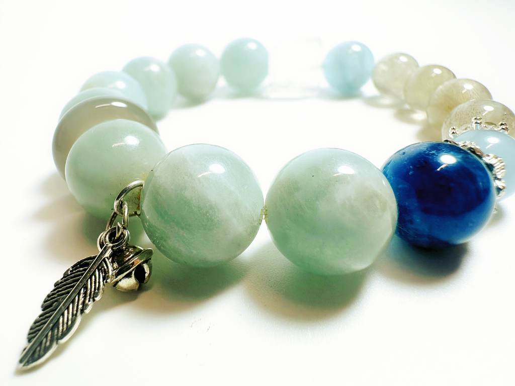 KunPeng - Sky-Ocean Colossus, Handcrafted Crystal Bracelet