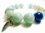 KunPeng - Sky-Ocean Colossus, Handcrafted Crystal Bracelet