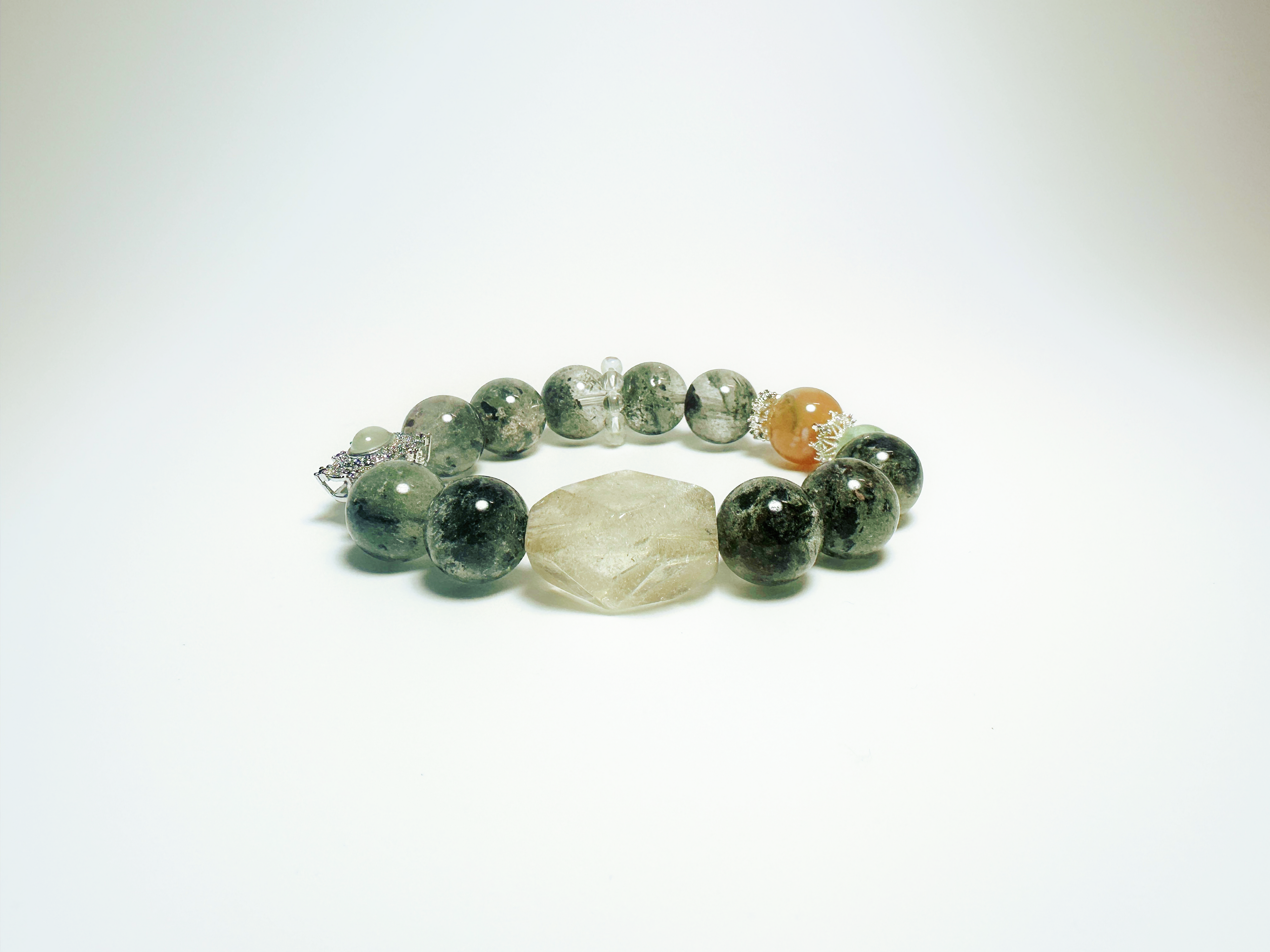 Kirin - Celestial Virtue, Handcrafted Crystal Bracelet