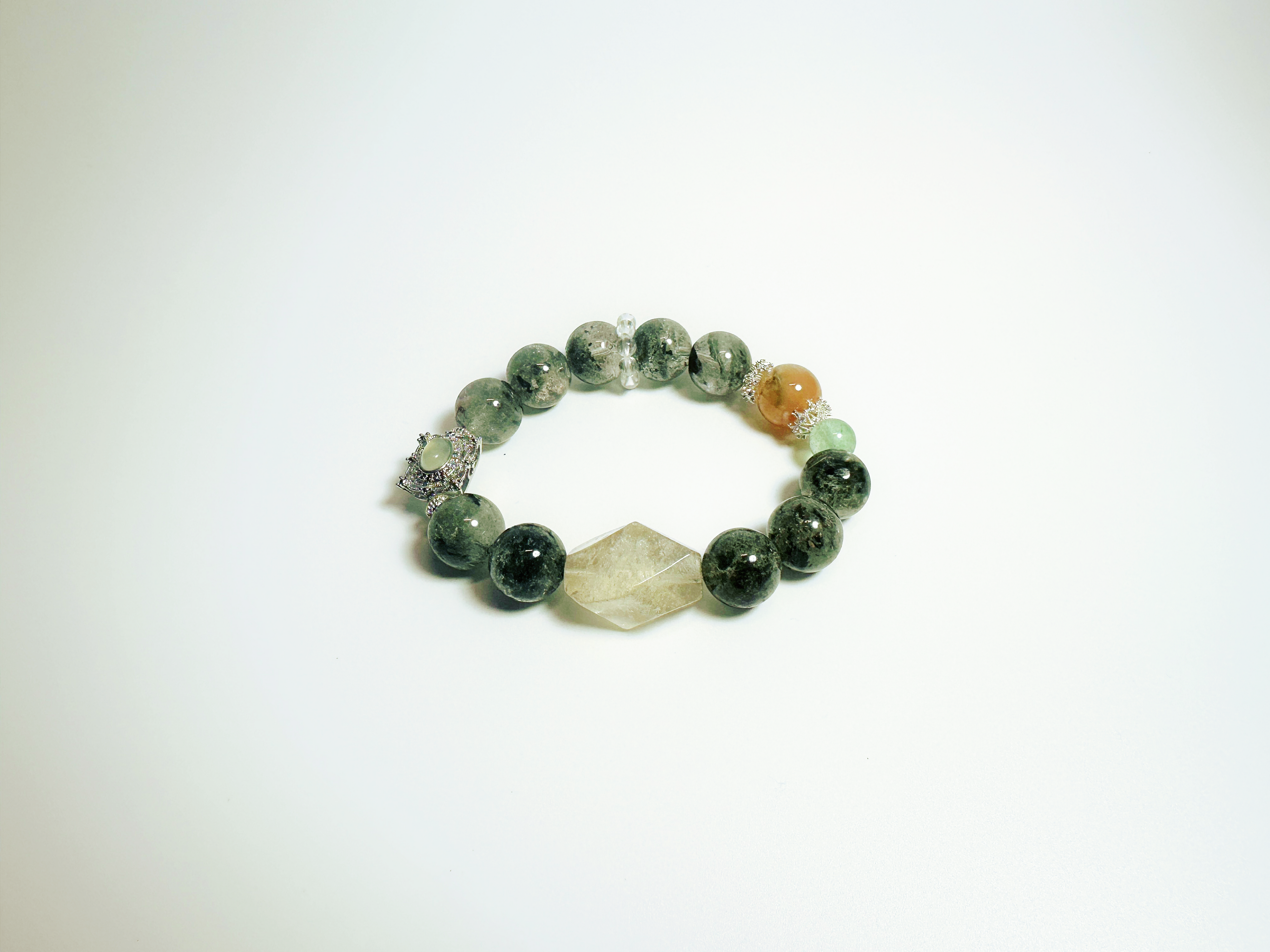 Kirin - Celestial Virtue, Handcrafted Crystal Bracelet