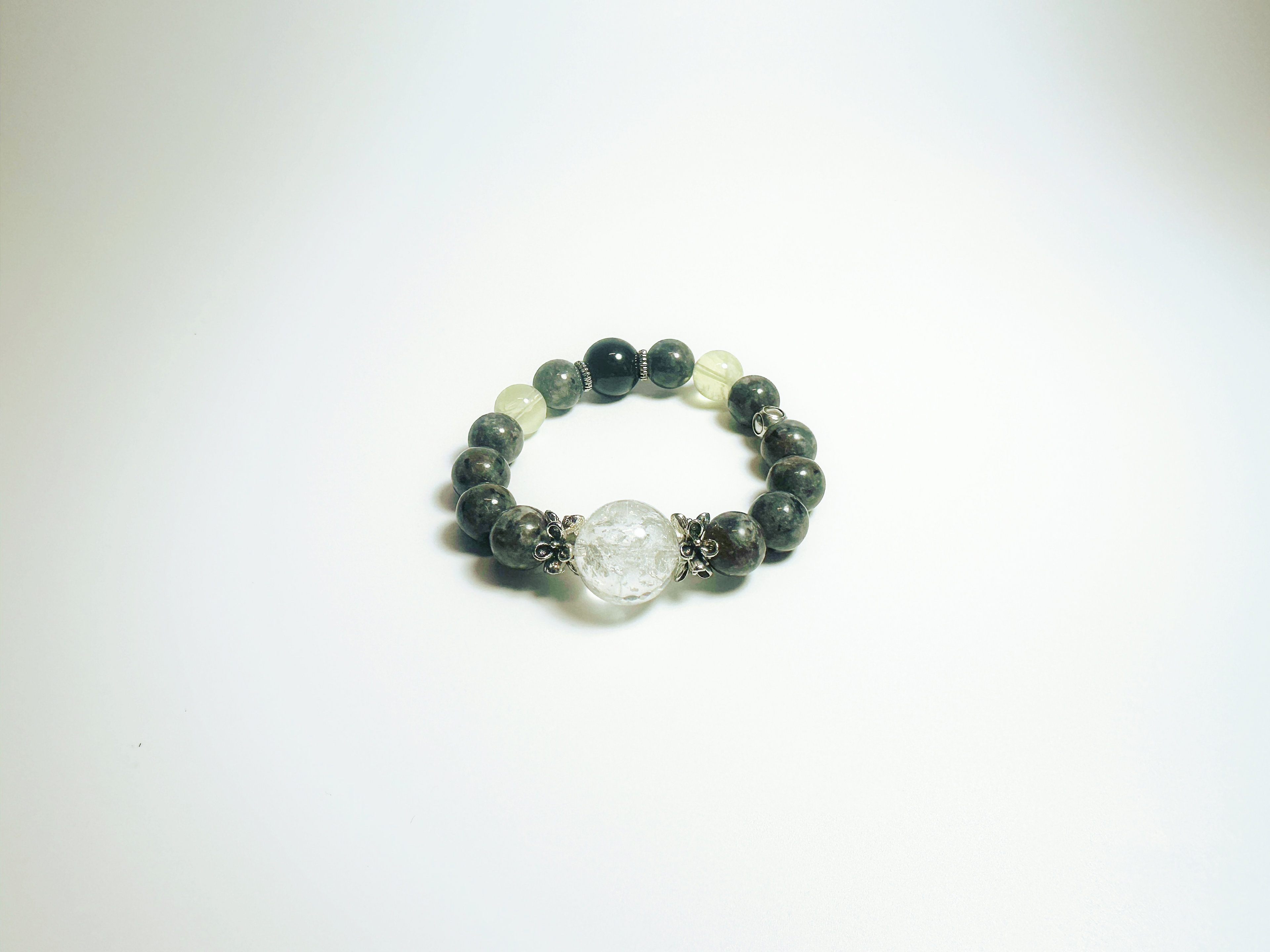 QiongQi - Guardian of Balance, Handcrafted Crystal Bracelet