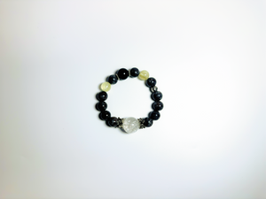 QiongQi - Guardian of Balance, Handcrafted Crystal Bracelet