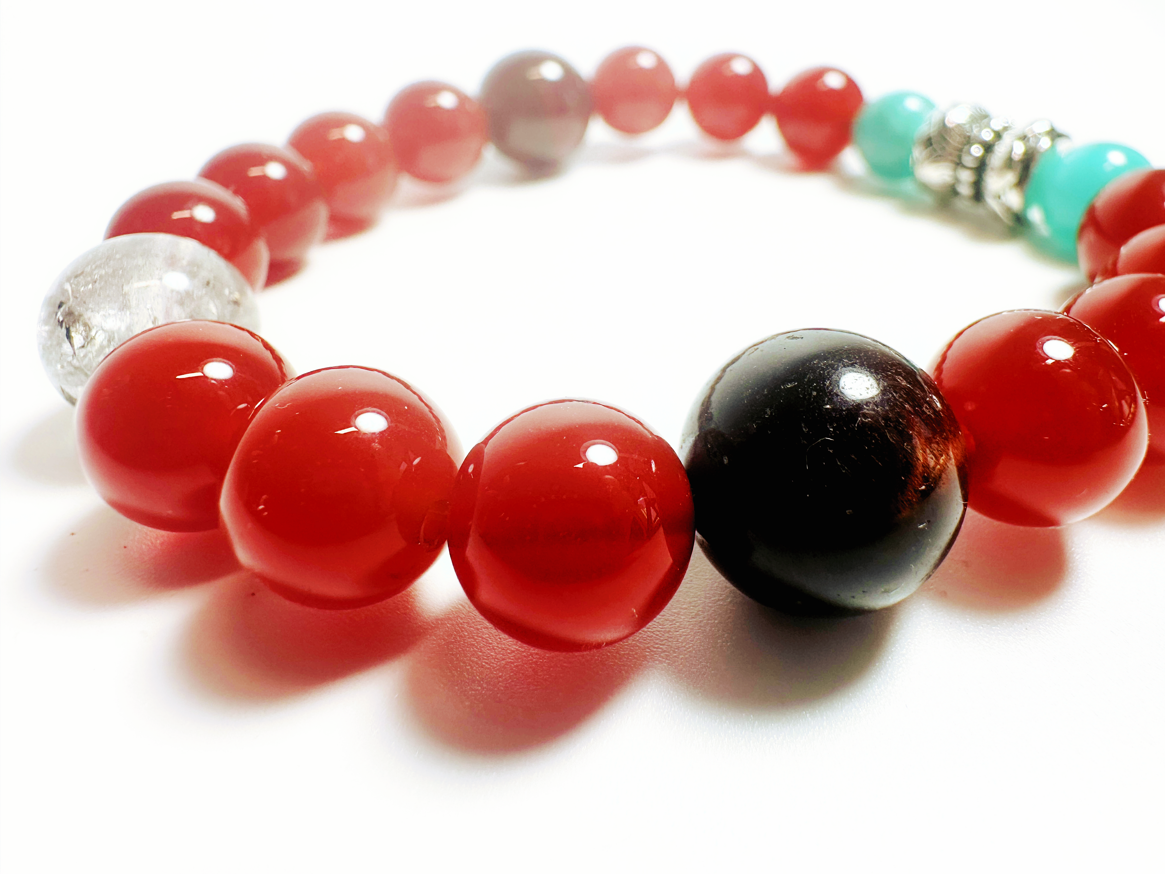 ZhuLong - Dragon of Illumination, Handcrafted Crystal Bracelet