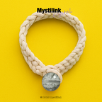 Green Phantom Quartz the Bracelet Crochet Kit