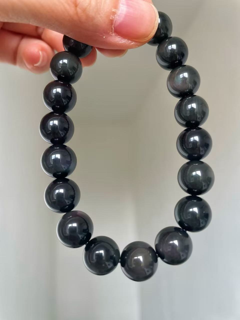 Protection & Cleansing Handcrafted Black Obsidian Bracelet