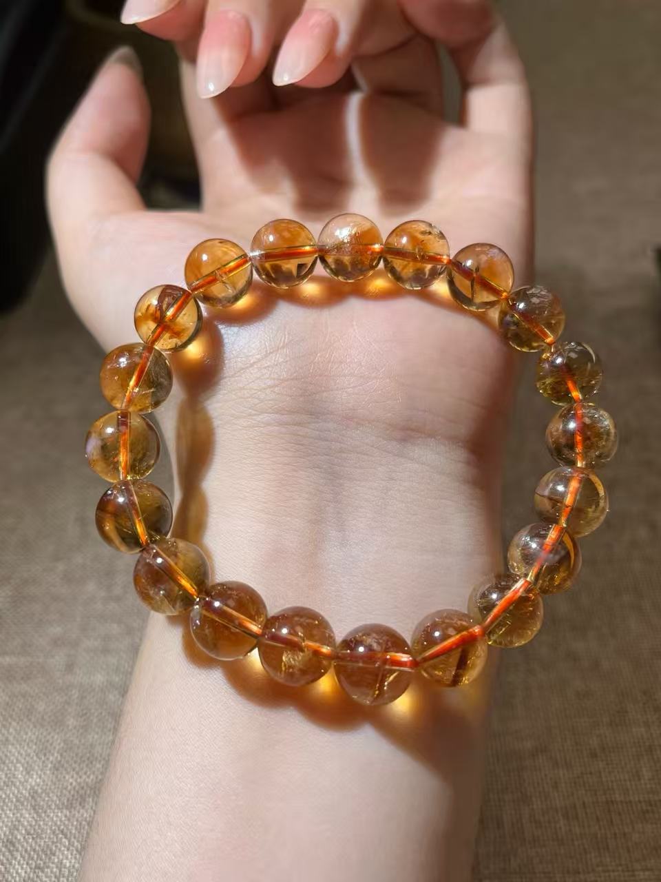 Confidence & Motivation Handcrafted Citrine Bracelet
