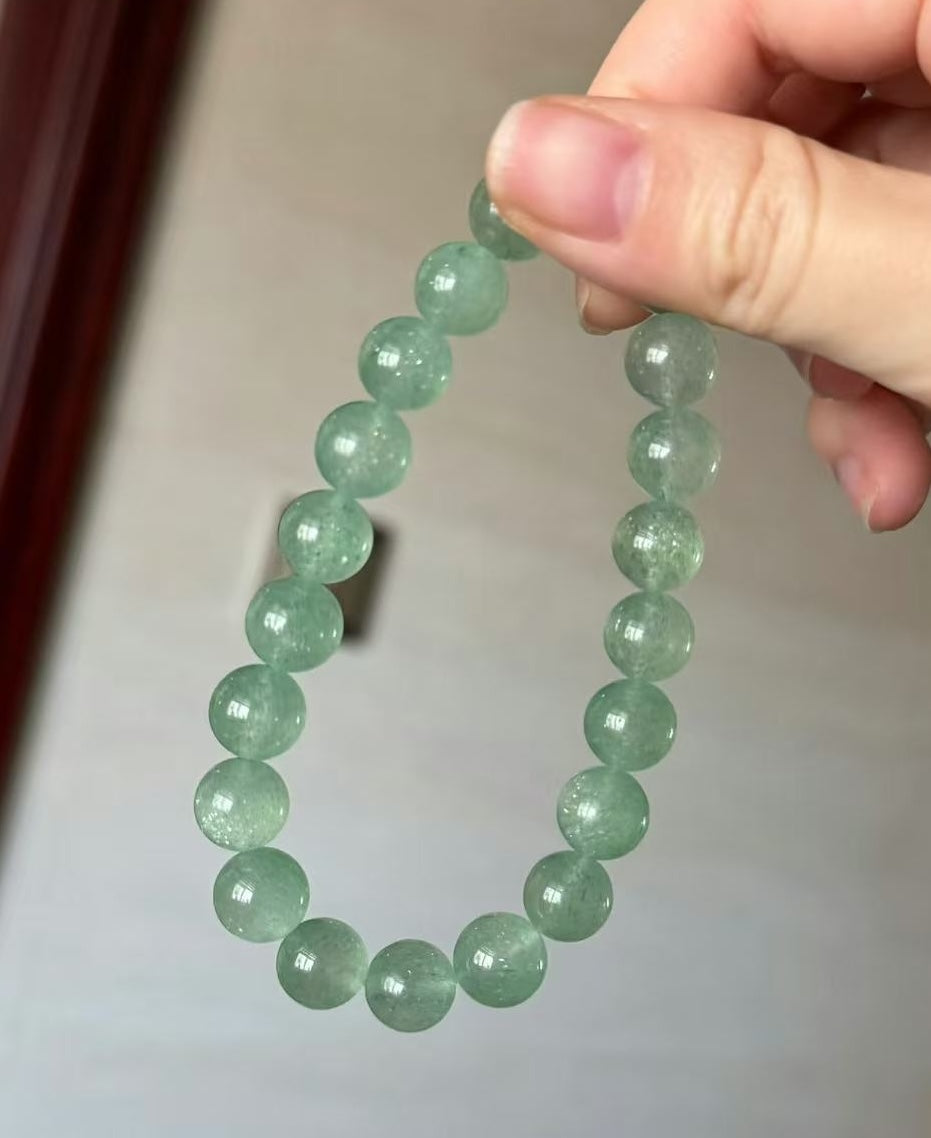 Luck & Growth Handcrafted Green Aventurine Bracelet