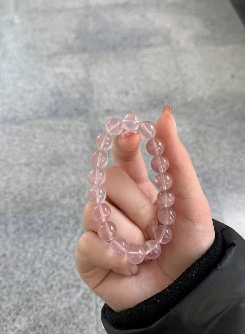 Healing & Self-love Handcrafted Rose Quartz Bracelet