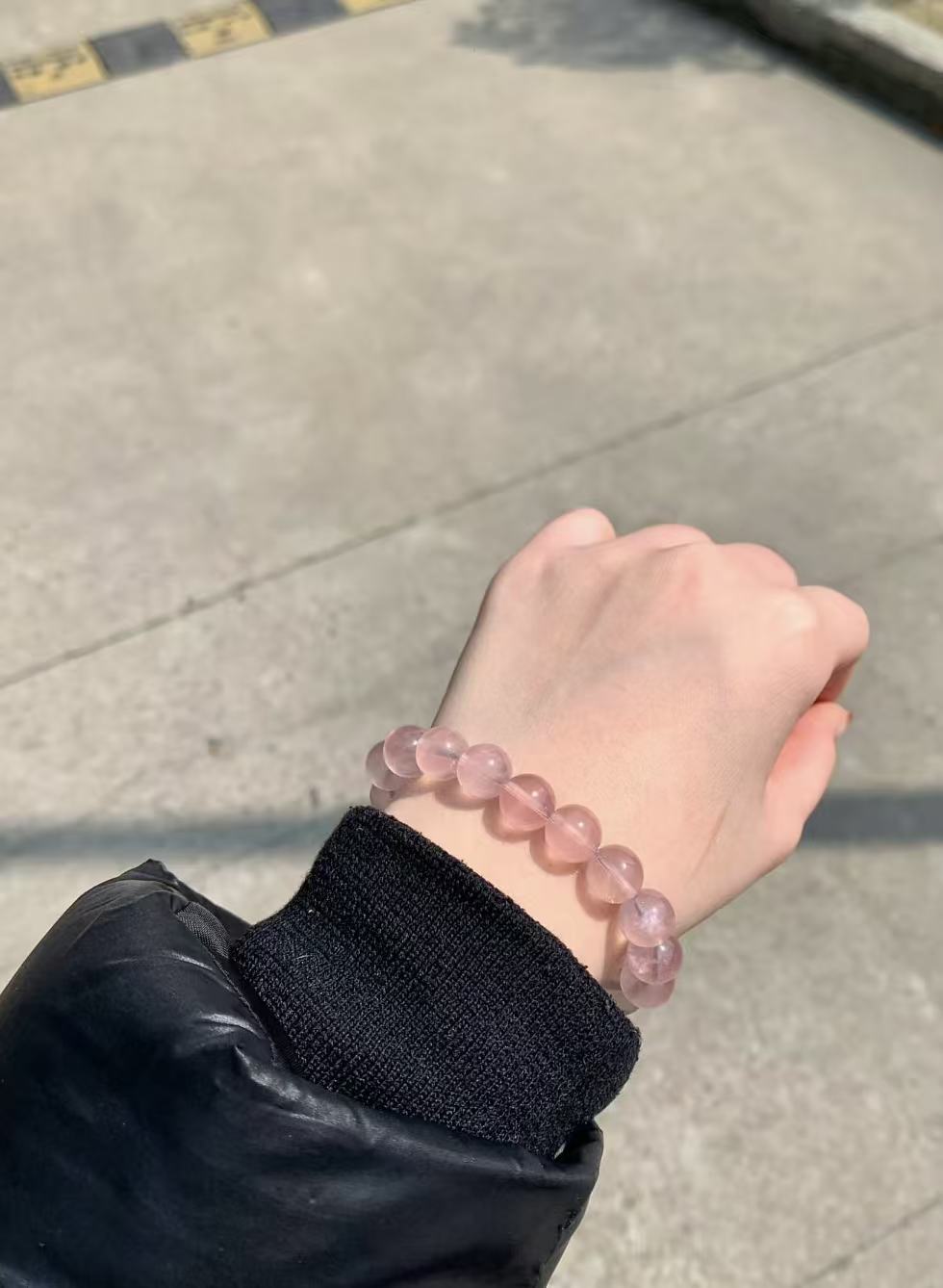 Healing & Self-love Handcrafted Rose Quartz Bracelet