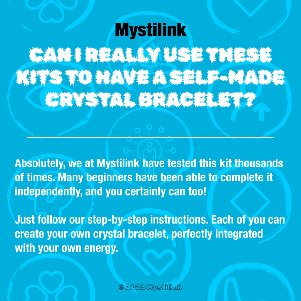 Clear Quartz the Bracelet Crochet Kit