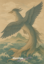 KunPeng - Sky-Ocean Colossus, Handcrafted Crystal Bracelet