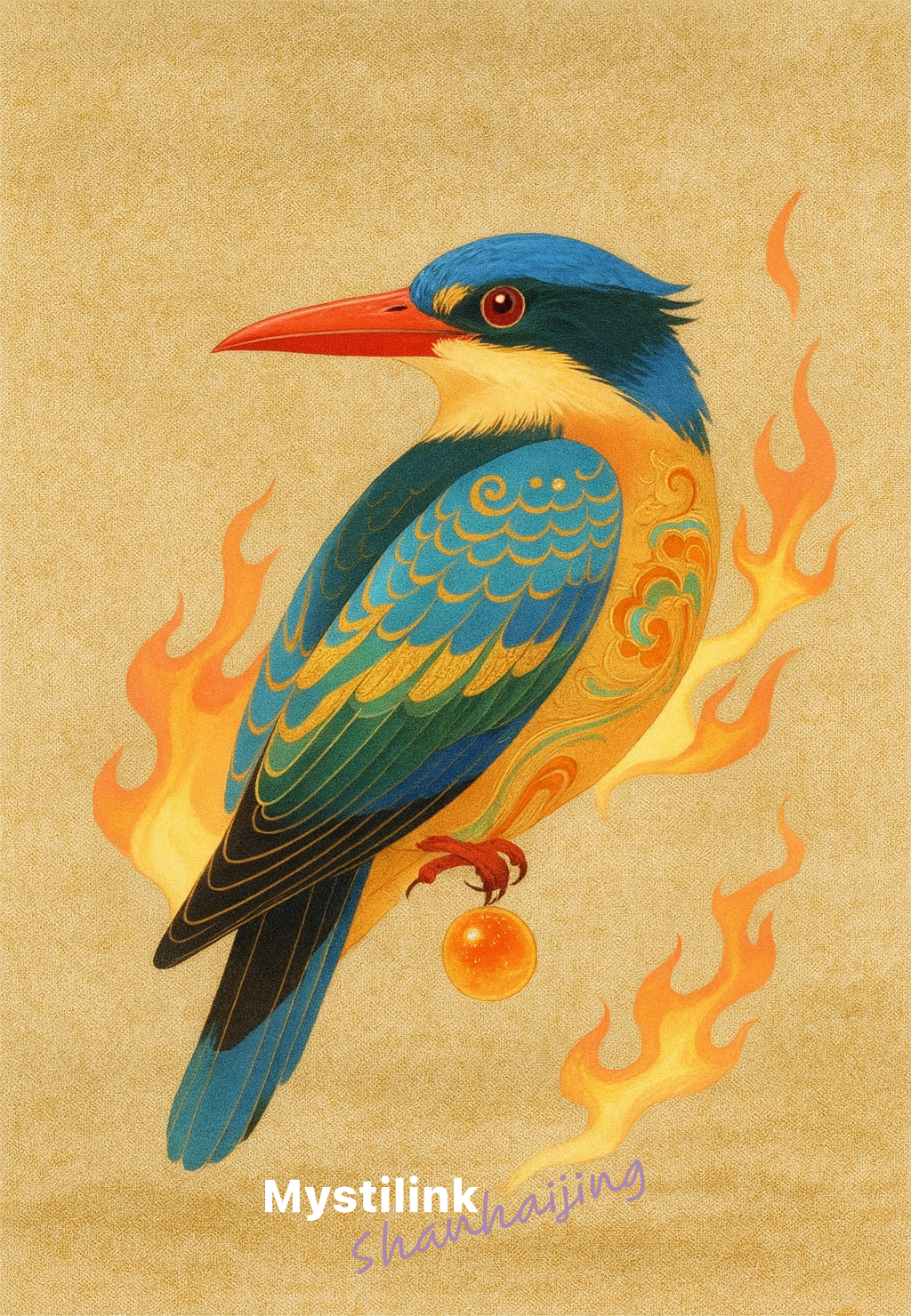 Min - The Heralded Wing, Handcrafted Crystal Bracelet