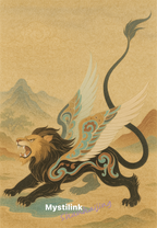 QiongQi - Guardian of Balance, Handcrafted Crystal Bracelet